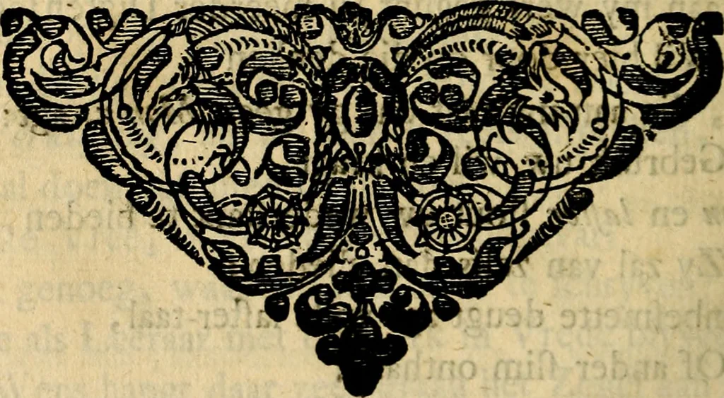 An illustration from Doorlugte voorbeelden der ouden : leerzaame zinnebeelden, nevens 't treurspel van L. Junius Brutus, vaderlyke gestrengheid, en verscheide gedigten, 1725, leaf 511
