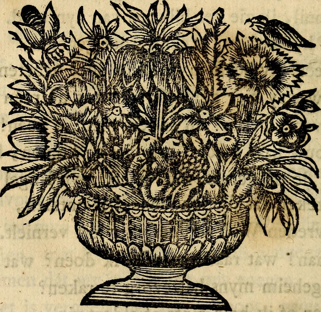 An illustration from Doorlugte voorbeelden der ouden : leerzaame zinnebeelden, nevens 't treurspel van L. Junius Brutus, vaderlyke gestrengheid, en verscheide gedigten, 1725, leaf 625
