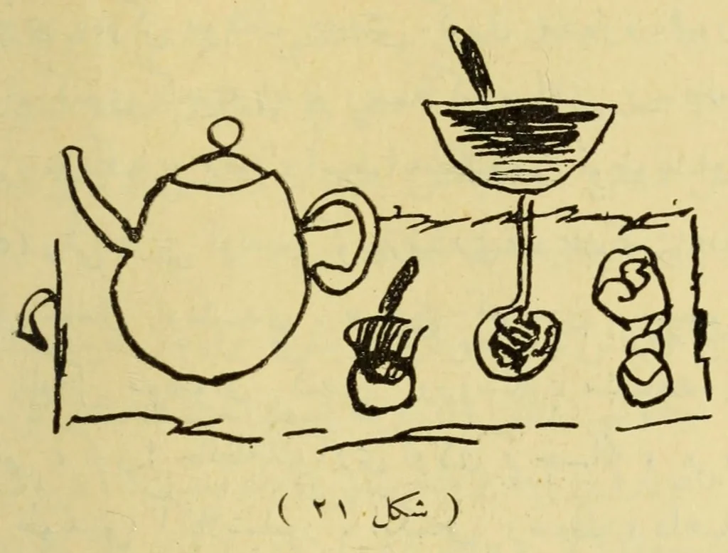 An illustration from Do?rt ile yedi yas? aras?ndaki c?ocug?un ruhiyati /, 1925, leaf 104