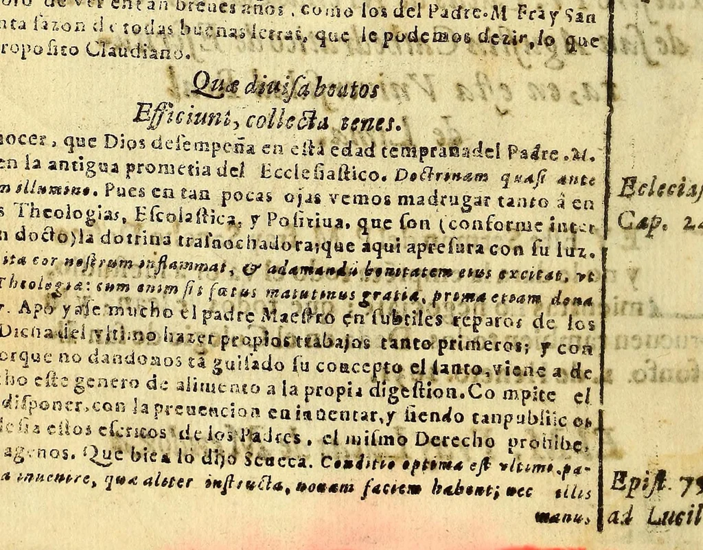 An illustration from Dos sermones en la fiesta de N.P.S. Augustin el vno; : y en la canonizacion del glorioso San Ignacio de Loyola el otro., 1631, leaf 10