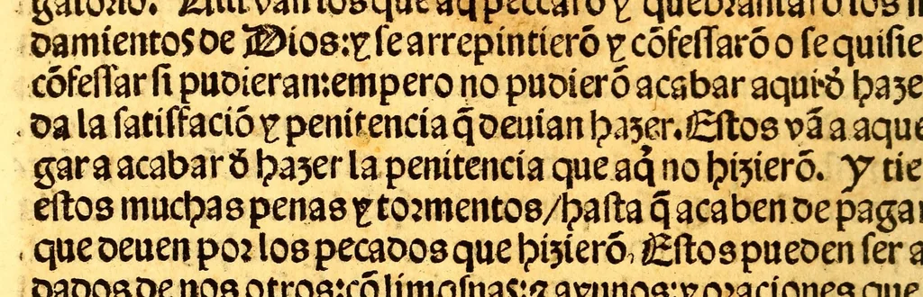An illustration from Dotrina [christ]iana p[ar]a instrucion [et] informacio[n] de los indios: : por manera de hystoria., 1544, leaf 52