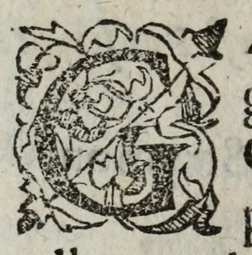 An illustration from Dovze fables de flevves ov fontaines : avec la description pour la peinture, & les epigrammes, 1585, leaf 44