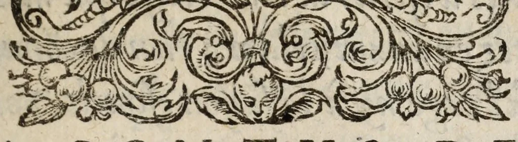 An illustration from Dovze fables de flevves ov fontaines : avec la description pour la peinture, & les epigrammes, 1585, leaf 5