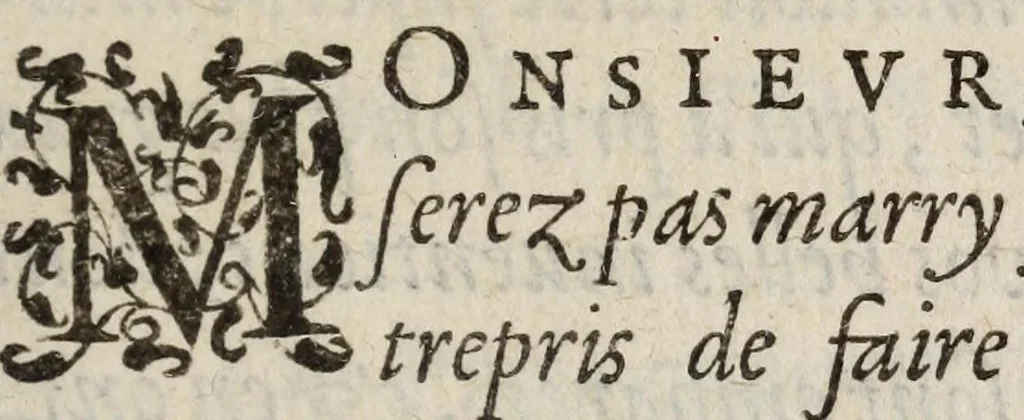 An illustration from Dovze fables de flevves ov fontaines : avec la description pour la peinture, & les epigrammes, 1585, leaf 5