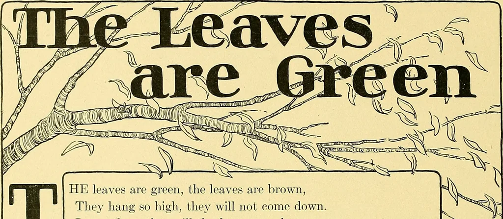 An illustration from Dramatic games and dances for little children, 1914, leaf 57