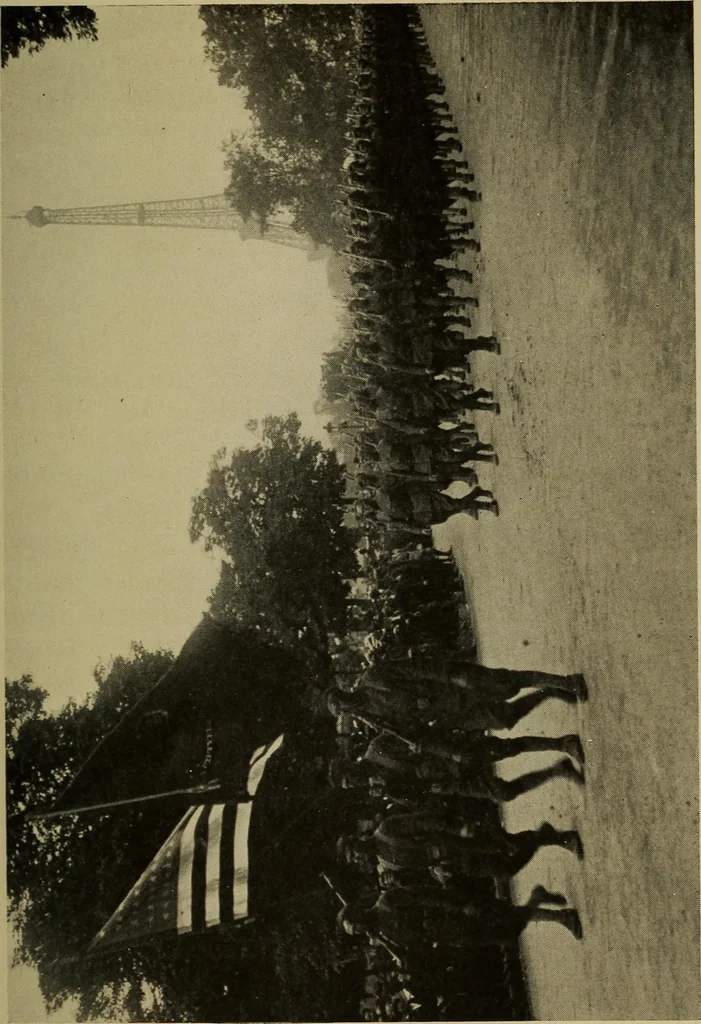 An illustration from The dramatic story of old glory, 1919, leaf 294