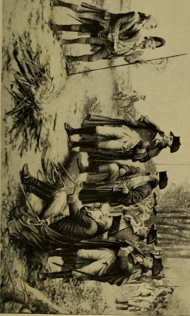 An illustration from The dramatic story of old glory, 1919, leaf 42