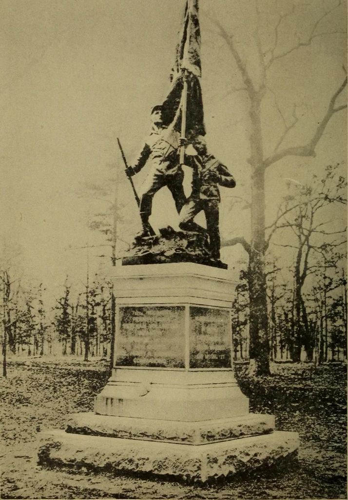 An illustration from The dramatic story of old glory, 1919, leaf 9