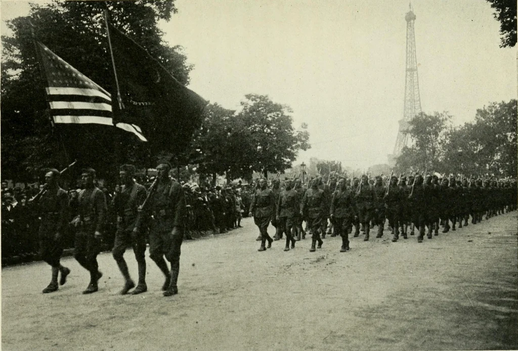 An illustration from The dramatic story of old glory, 1919, leaf 293