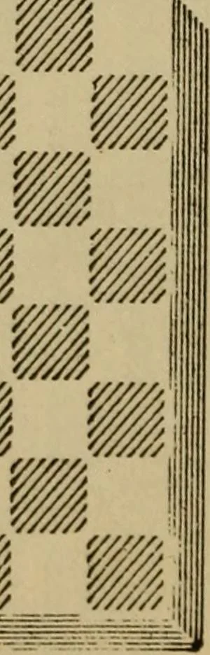 An illustration from Draughts : Gould's problems, critical positions and games by all the greatest players and composers of the world, the whole interspersed with notes on the positions / by Joseph Gould, 1895, leaf 119
