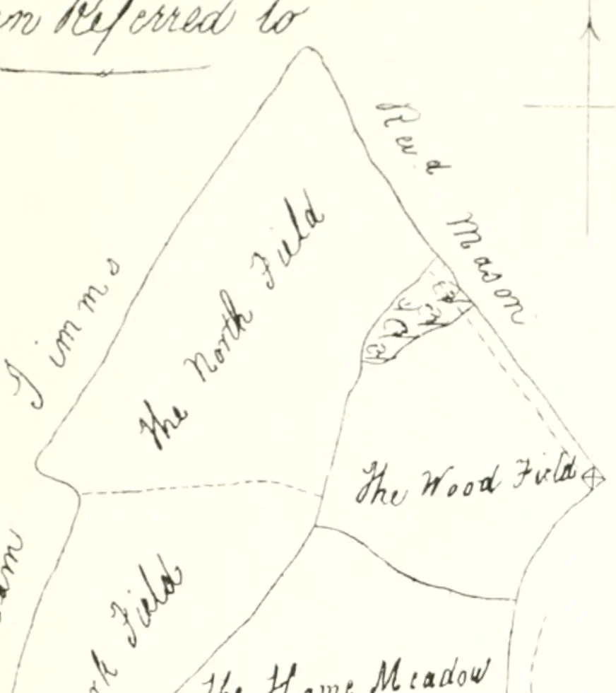 An illustration from The draughtsman's handbook of plan and map drawing, including instructions for the preparation of engineering, architectural, and mechanical drawings, 1874, leaf 171