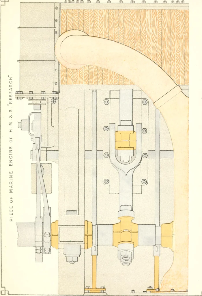 An illustration from The draughtsman's handbook of plan and map drawing, including instructions for the preparation of engineering, architectural, and mechanical drawings, 1874, leaf 217