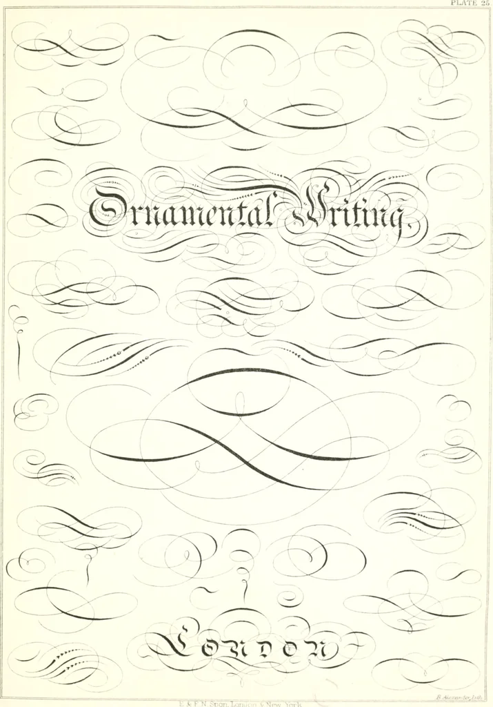 An illustration from The draughtsman's handbook of plan and map drawing, including instructions for the preparation of engineering, architectural, and mechanical drawings, 1874, leaf 223