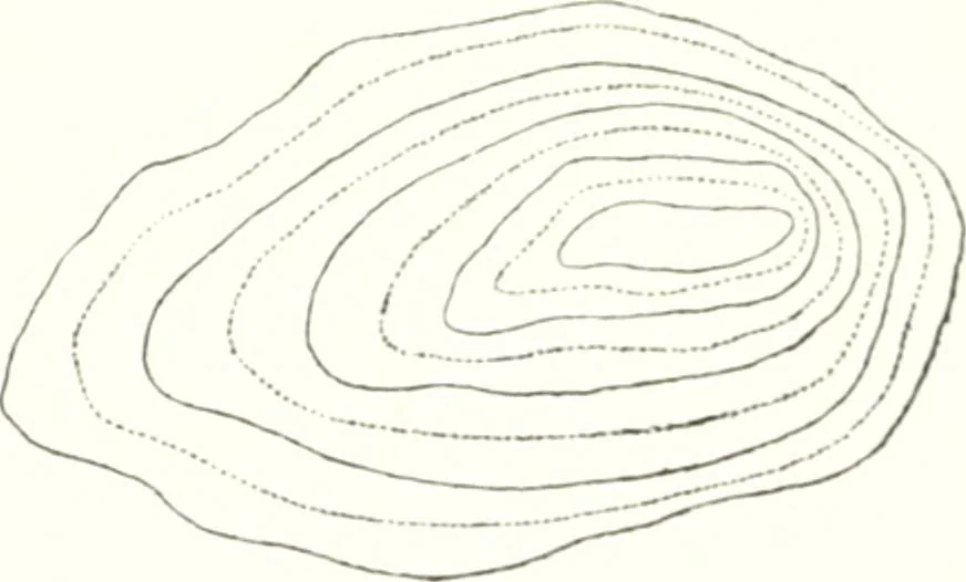 An illustration from The draughtsman's handbook of plan and map drawing, including instructions for the preparation of engineering, architectural, and mechanical drawings, 1874, leaf 81