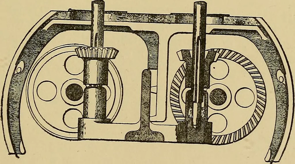 An illustration from Draw frames and fly frames : being a practical treatise on the above machines, 1898, leaf 184