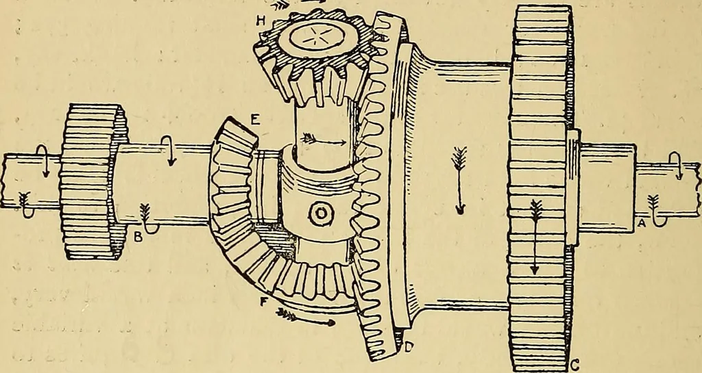 An illustration from Draw frames and fly frames : being a practical treatise on the above machines, 1898, leaf 239