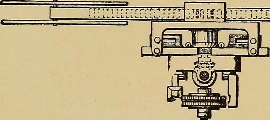An illustration from Draw frames and fly frames : being a practical treatise on the above machines, 1898, leaf 388