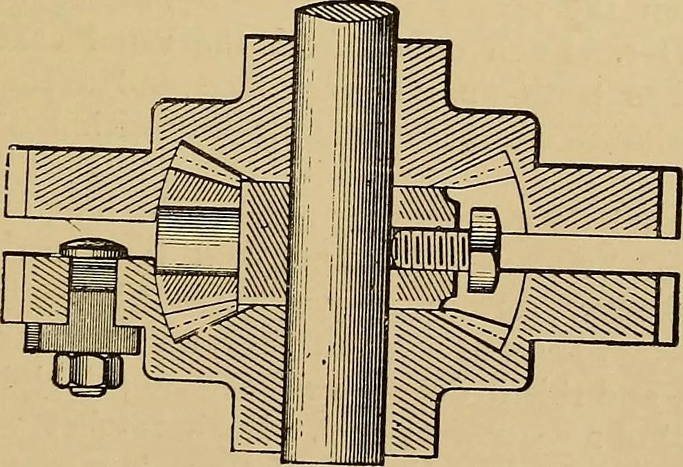 An illustration from Draw frames and fly frames : being a practical treatise on the above machines, 1898, leaf 388