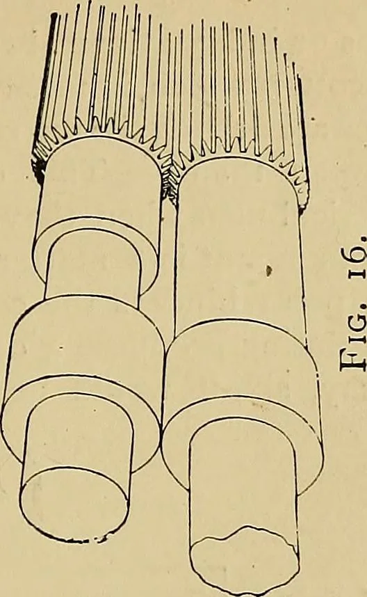 An illustration from Draw frames and fly frames : being a practical treatise on the above machines, 1898, leaf 60