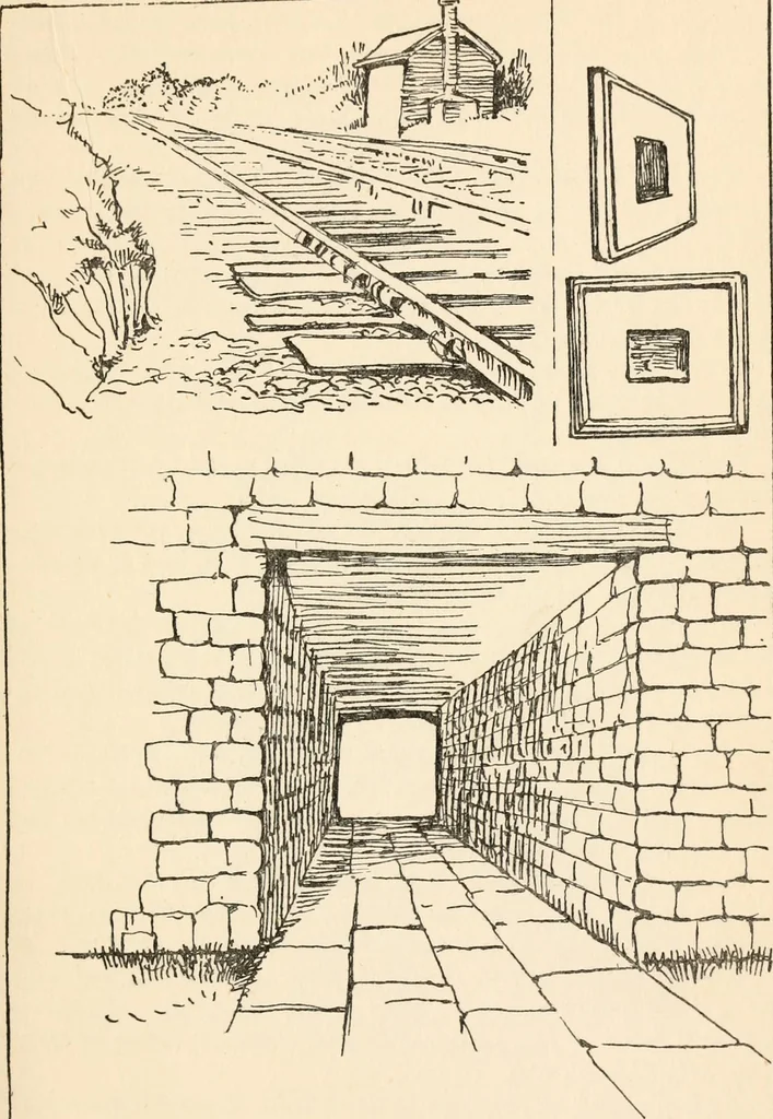 An illustration from Drawing for beginners, 1920, leaf 155