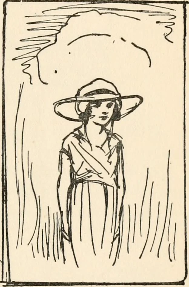 An illustration from Drawing for beginners, 1920, leaf 229