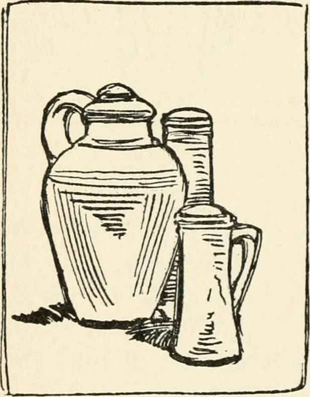 An illustration from Drawing for beginners, 1920, leaf 230