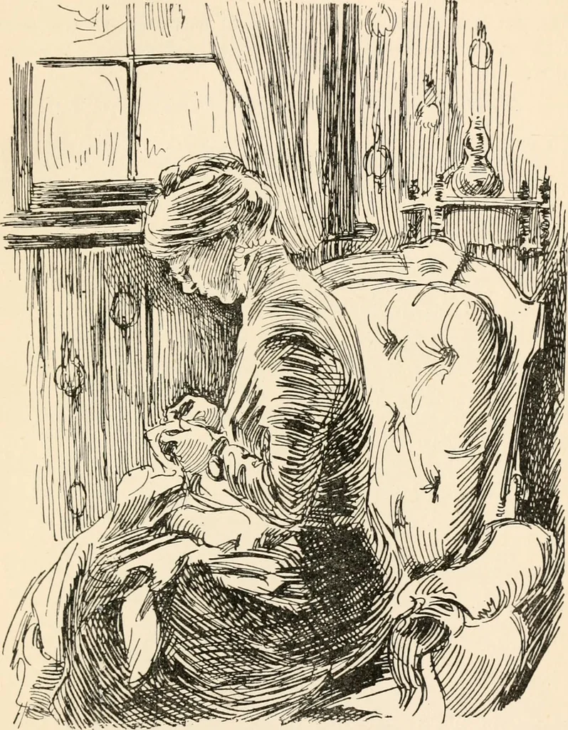 An illustration from Drawing for beginners, 1920, leaf 251