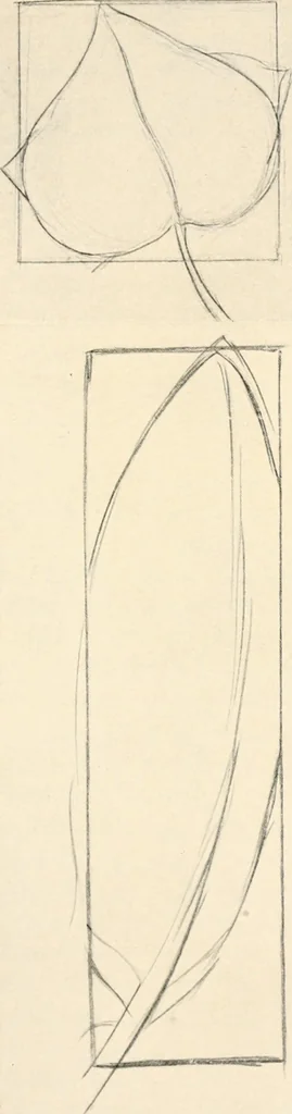 An illustration from Drawing for beginners, 1920, leaf 29