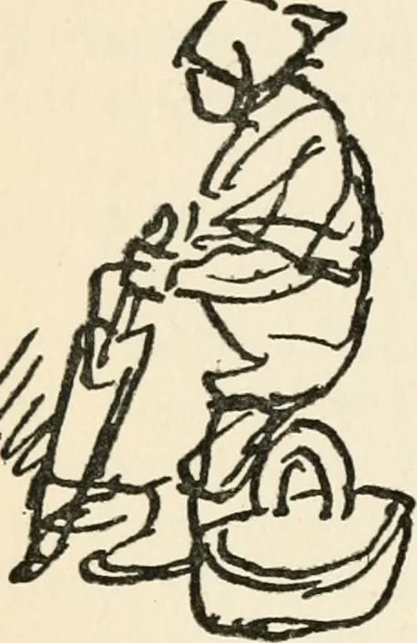 An illustration from Drawing for beginners, 1920, leaf 58