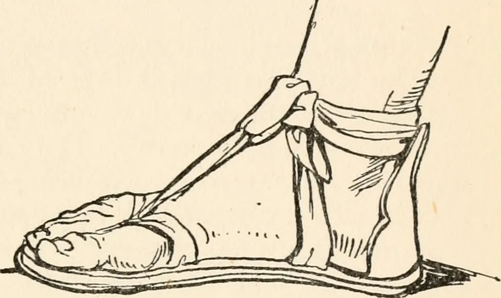 An illustration from Drawing for beginners, 1920, leaf 77