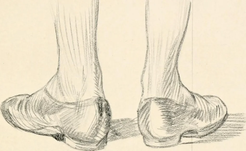 An illustration from Drawing for beginners, 1920, leaf 79