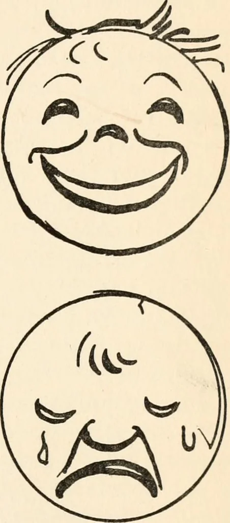 An illustration from Drawing for beginners, 1920, leaf 95