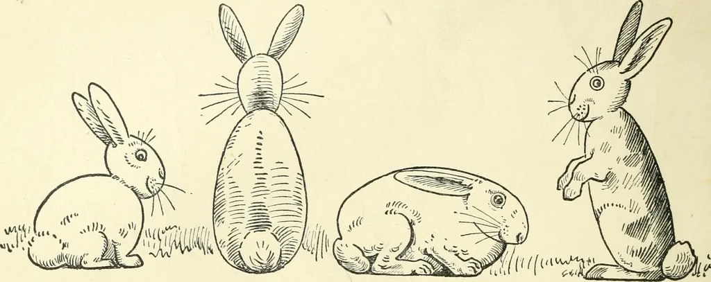 An illustration from Drawing made easy : a helpful book for young artists; the way to begin and finish your sketches, clearly shown step by step, 1921, leaf 42
