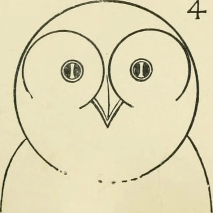 An illustration from Drawing made easy : a helpful book for young artists; the way to begin and finish your sketches, clearly shown step by step, 1921, leaf 45