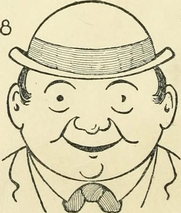 An illustration from Drawing made easy : a helpful book for young artists; the way to begin and finish your sketches, clearly shown step by step, 1921, leaf 78