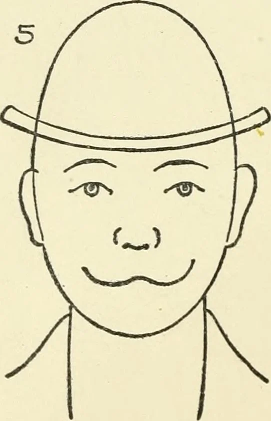 An illustration from Drawing made easy : a helpful book for young artists; the way to begin and finish your sketches, clearly shown step by step, 1921, leaf 80