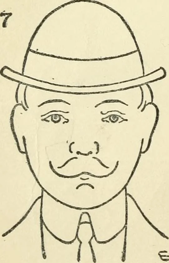 An illustration from Drawing made easy : a helpful book for young artists; the way to begin and finish your sketches, clearly shown step by step, 1921, leaf 80