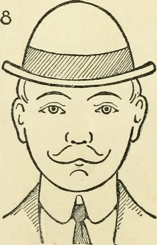 An illustration from Drawing made easy : a helpful book for young artists; the way to begin and finish your sketches, clearly shown step by step, 1921, leaf 80