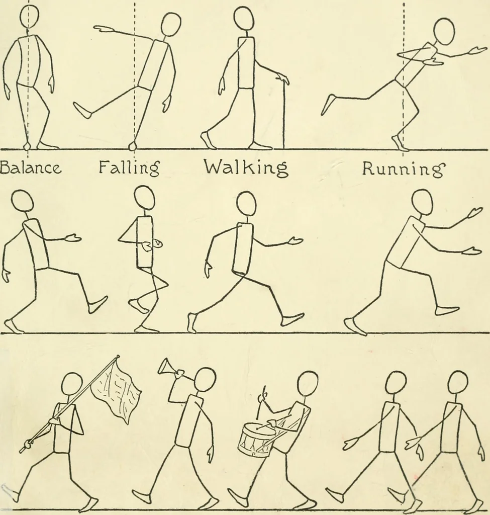 An illustration from Drawing made easy : a helpful book for young artists; the way to begin and finish your sketches, clearly shown step by step, 1921, leaf 83