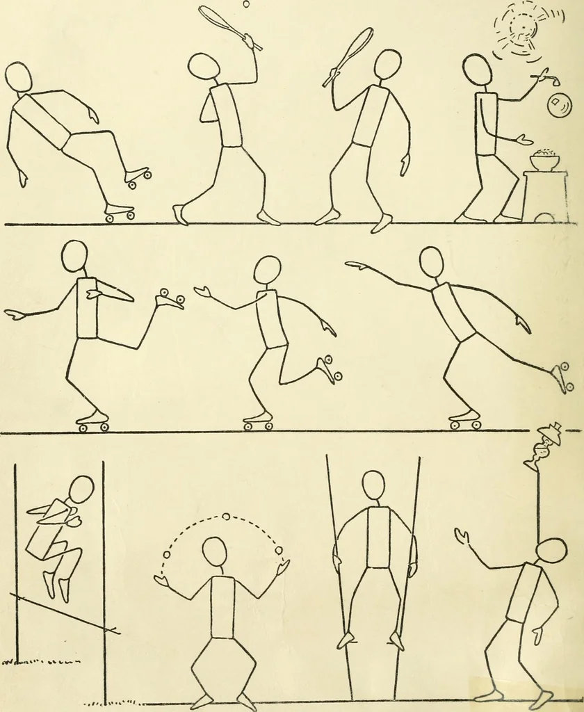 An illustration from Drawing made easy : a helpful book for young artists; the way to begin and finish your sketches, clearly shown step by step, 1921, leaf 86