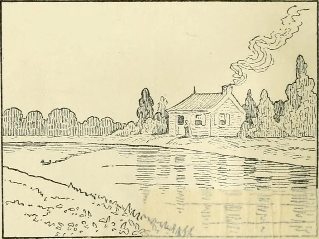 An illustration from Drawing made easy : a helpful book for young artists; the way to begin and finish your sketches, clearly shown step by step, 1921, leaf 94