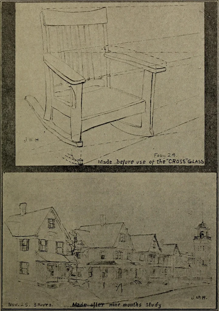 An illustration from Drawing and painting self-taught, 1922, leaf 213