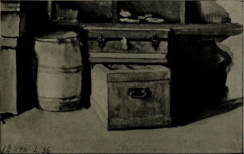 An illustration from Drawing and painting self-taught, 1922, leaf 73