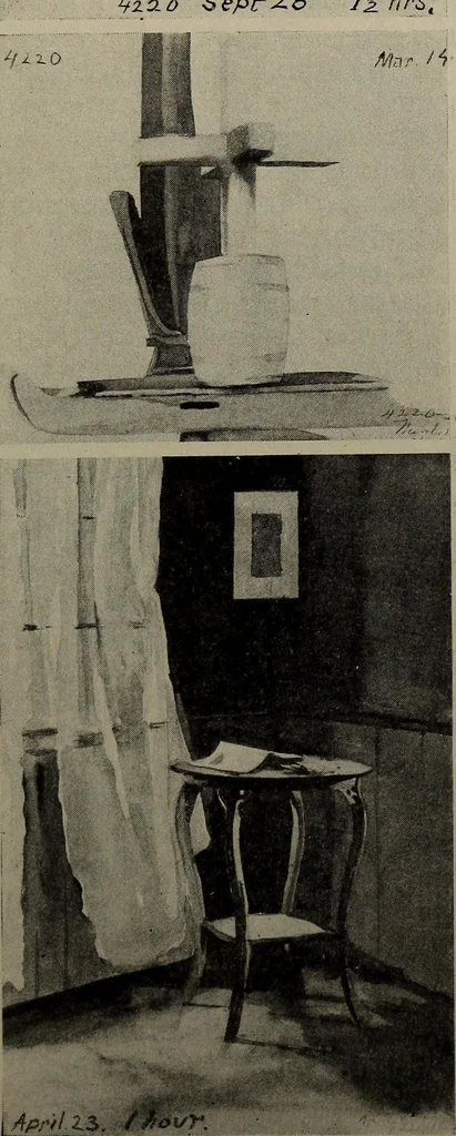 An illustration from Drawing and painting self-taught, 1922, leaf 81
