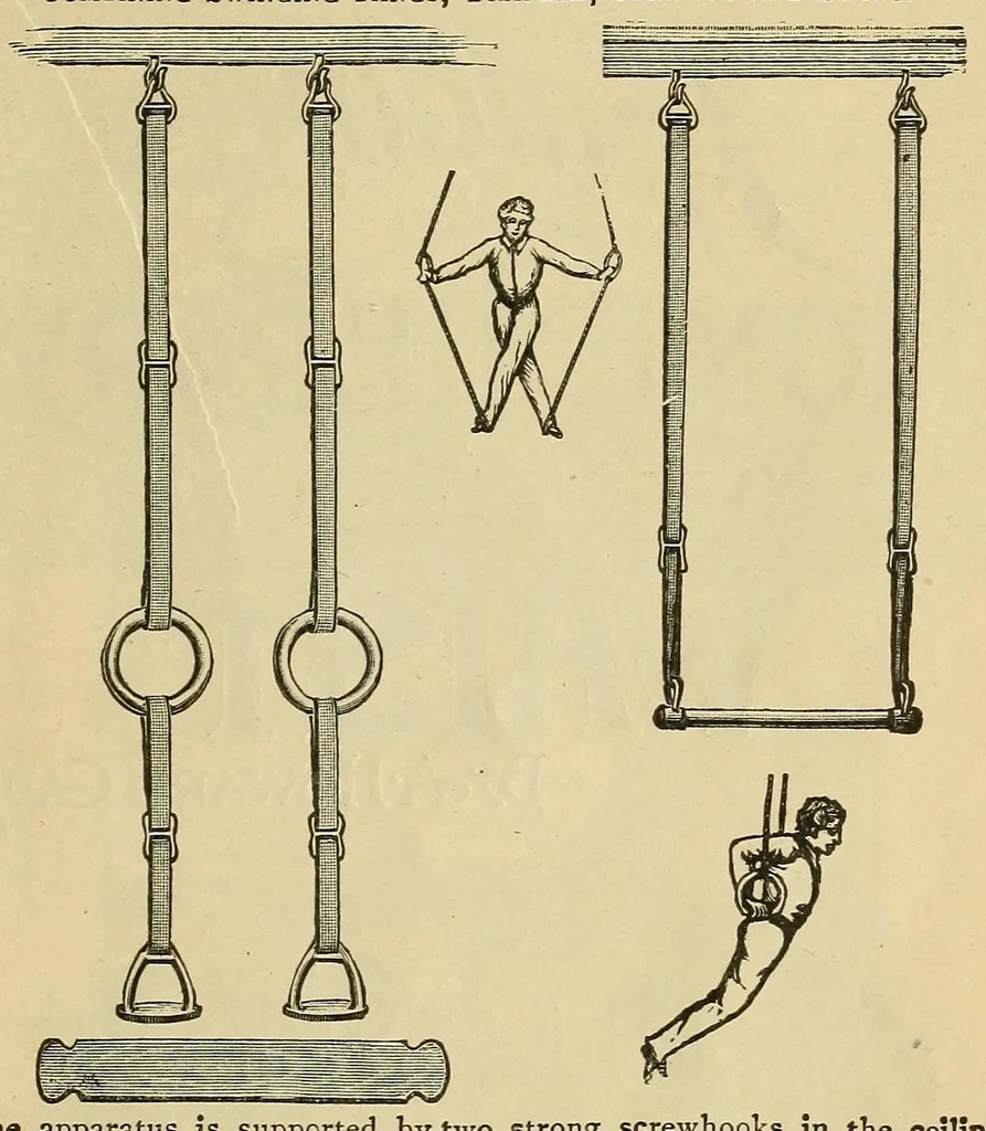 An illustration from Drawing room games, 1897, leaf 53