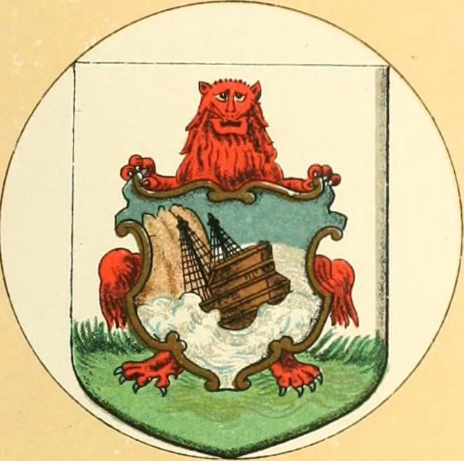 An illustration from Drawings of the flags in use at the present time by various nations, 1916, leaf 111