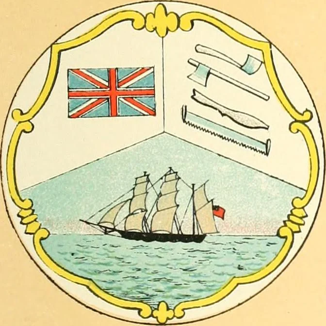 An illustration from Drawings of the flags in use at the present time by various nations, 1916, leaf 111