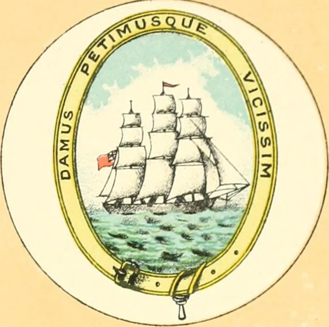 An illustration from Drawings of the flags in use at the present time by various nations, 1916, leaf 111