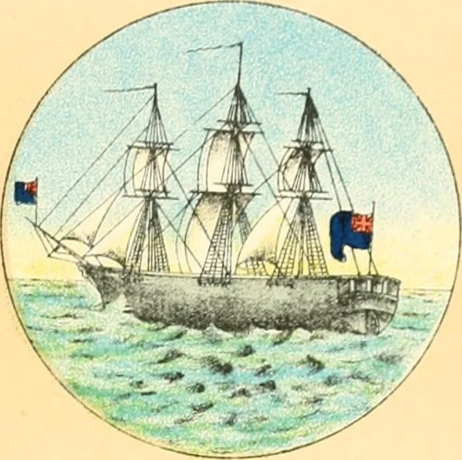 An illustration from Drawings of the flags in use at the present time by various nations, 1916, leaf 117