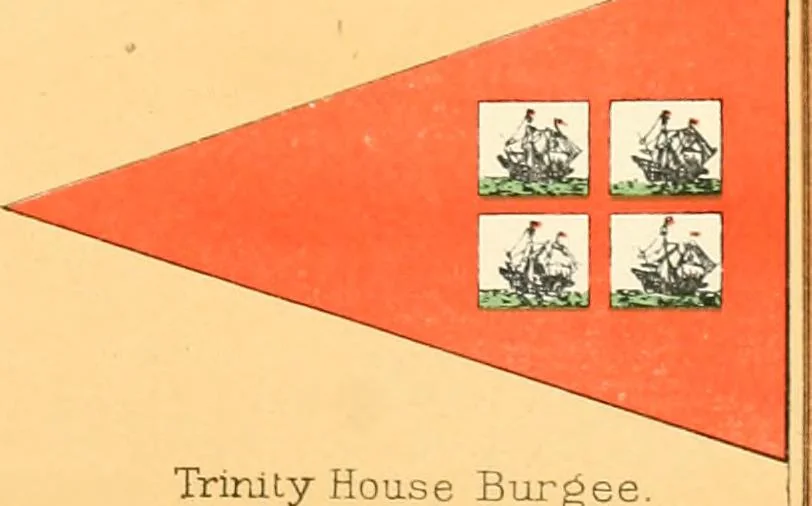 An illustration from Drawings of the flags in use at the present time by various nations, 1916, leaf 125
